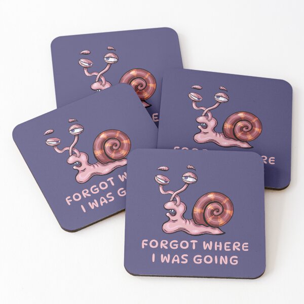 Item preview, Lost Forgetful Snail designed and sold by Hoda Hefzy.