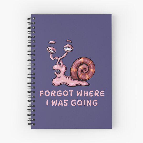 Item preview, Lost Forgetful Snail designed and sold by Hoda Hefzy.