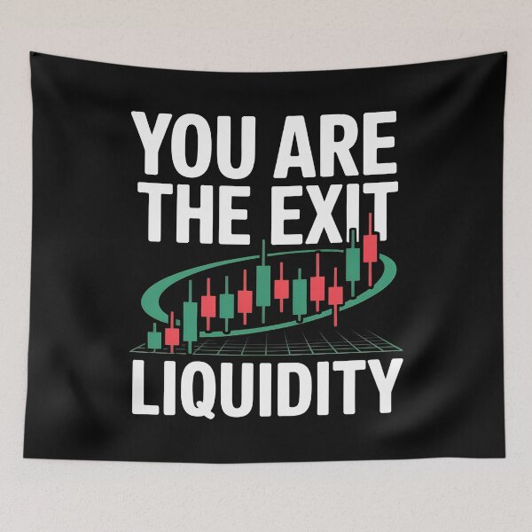 Item preview, You Are The Exit Liquidity designed and sold by Redgiant87x.