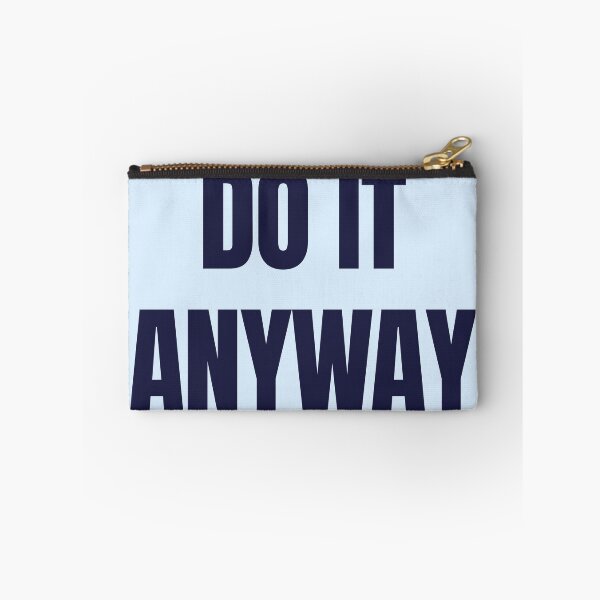 Item preview, Do It Anyway – Navy Blue Inspirational Quote for Focus designed and sold by thoratsdesign.