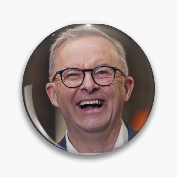 Item preview, Anthony Albanese Laughing designed and sold by AuseumCo.