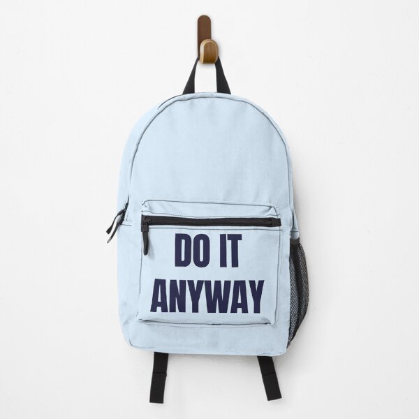 Item preview, Do It Anyway – Navy Blue Inspirational Quote for Focus designed and sold by thoratsdesign.