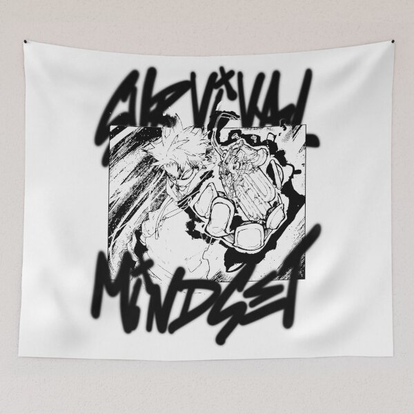 Item preview, Survival Mindset – Gatchiakuta Inspired Design designed and sold by Never Satisifed AU.