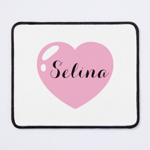Item preview, Selina Name with pink Heart designed and sold by Monika Howarth.
