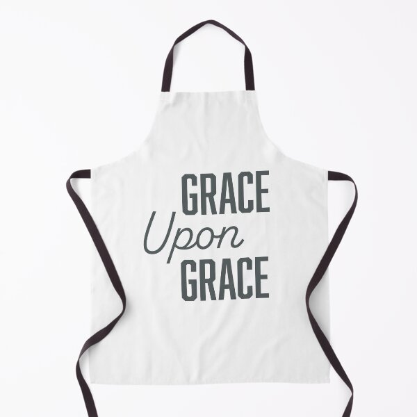 Item preview, Grace Upon Grace Christian T-Shirt – Inspirational Bible Quote Shirt designed and sold by CrossCrafted.