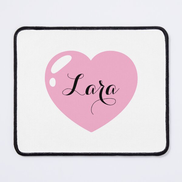 Item preview, Lara Name with pink Heart  designed and sold by Monika Howarth.