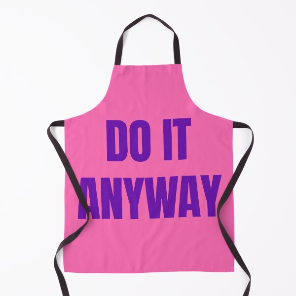 Item preview, Do It Anyway – Feminine Motivational Quote in Purple & Pink designed and sold by thoratsdesign.