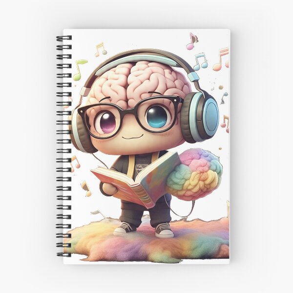 Item preview, Chibi Brain Power – Smart & Soothing Vibes designed and sold by 001Haiba.