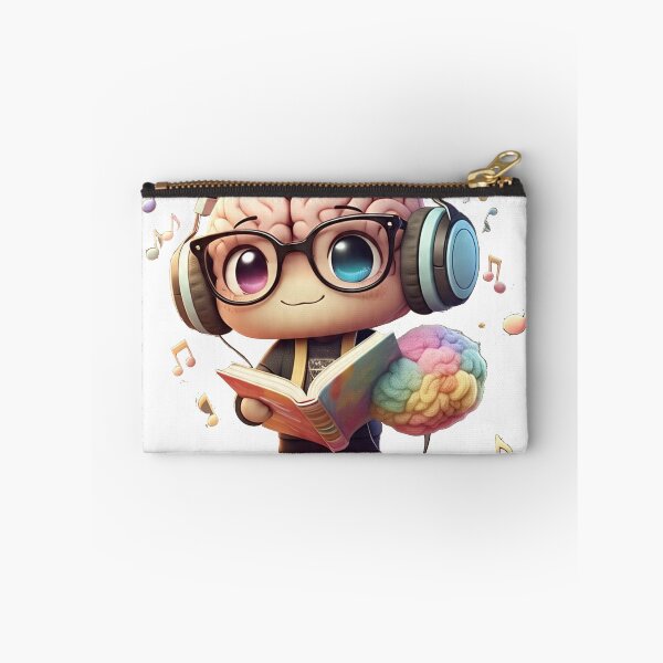 Item preview, Chibi Brain Power – Smart & Soothing Vibes designed and sold by 001Haiba.