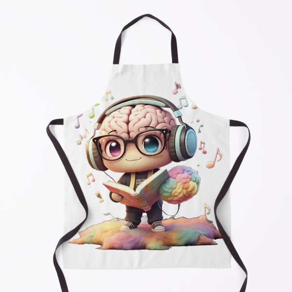 Item preview, Chibi Brain Power – Smart & Soothing Vibes designed and sold by 001Haiba.
