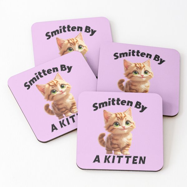 Item preview, SMITTEN BY A KITTEN 1 designed and sold by DigitalandPhoto.