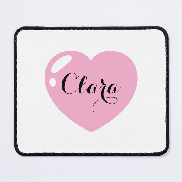 Item preview, Clara Name with pink Heart designed and sold by Monika Howarth.