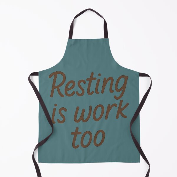 Item preview, Resting Is Work Too – Minimalist Motivational Quote designed and sold by ChernivtsiSkoda.