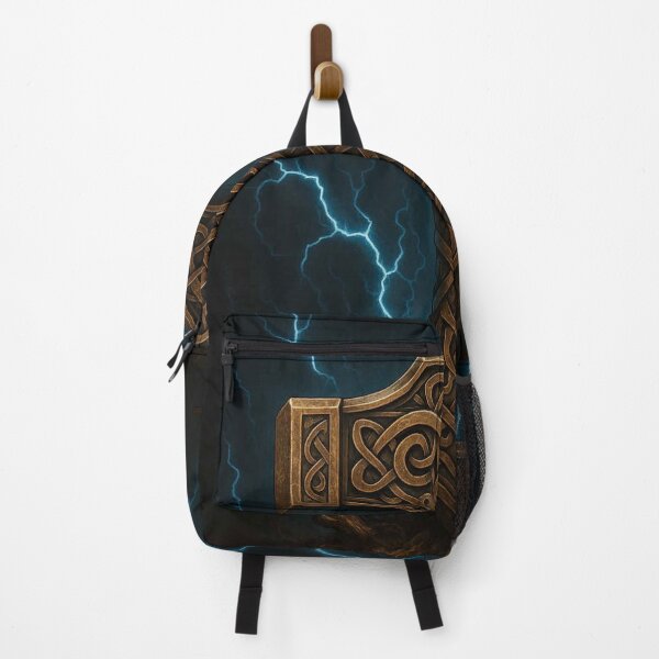 Item preview, Mjölnir – Nordic Power & Lightning designed and sold by AIwearOfficial.