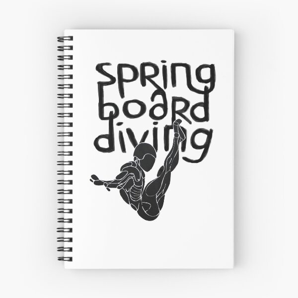 Item preview, Retro Diving Art, Springboard Diver designed and sold by danceink.