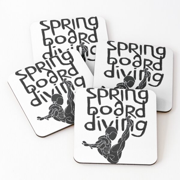 Item preview, Retro Diving Art, Springboard Diver  designed and sold by danceink.