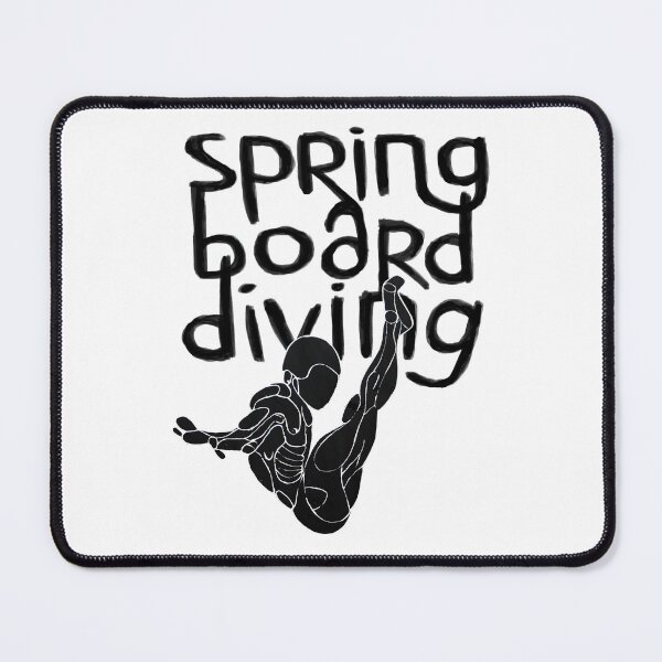 Item preview, Retro Diving Art, Springboard Diver  designed and sold by danceink.