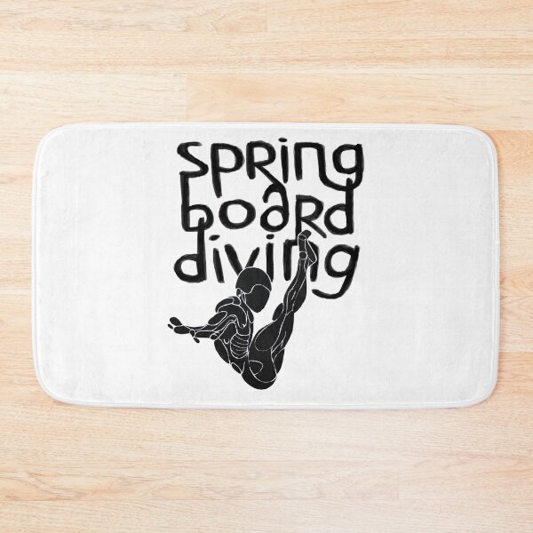 Item preview, Retro Diving Art, Springboard Diver  designed and sold by danceink.