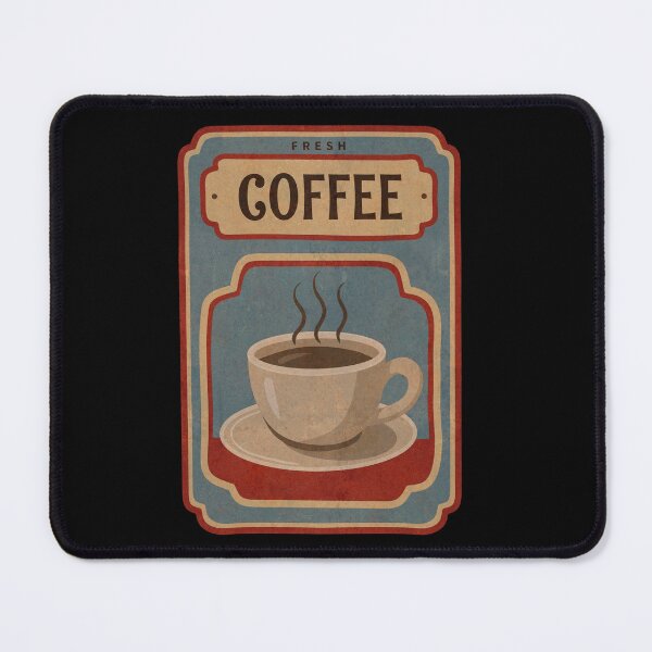 Item preview, Fresh Coffee Retro designed and sold by ellealsopaints.