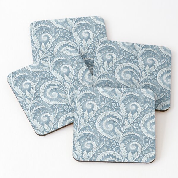 Item preview, Elegant Winter Frost Pattern with Snowflakes. designed and sold by RGShirtWorks.