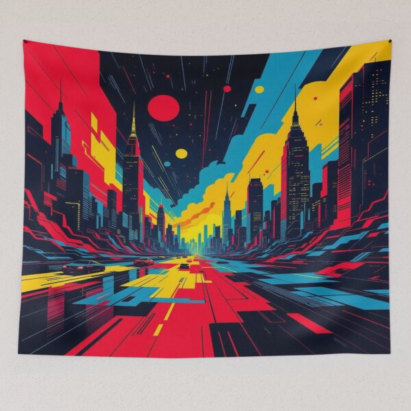 Item preview, Urban Pulse – Retro Geometry Awakens designed and sold by FotoworldEdel.