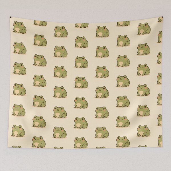 Item preview, Mochi the Cozy Frog – A Soft Aesthetic Friend designed and sold by Froggy Feelings.