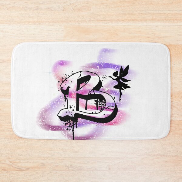 Item preview, Letter B – Fairy on a Starry Background | Fantasy Alphabet Art designed and sold by Lunaria Arts.