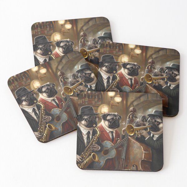 Item preview, Doggie Jazz Band designed and sold by Aise06.