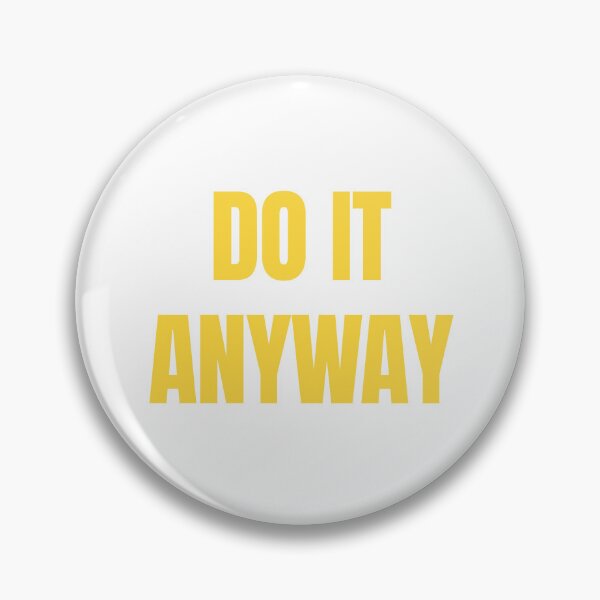 Item preview, Do It Anyway – Gradient Ombre Motivational Quote Design designed and sold by thoratsdesign.
