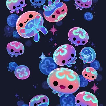 Artwork thumbnail, School of moon jelly by pikaole