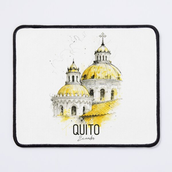 Item preview, Quito – La Compañía Church Art Print designed and sold by EdwinkOne.