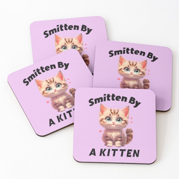 Item preview, SMITTEN BY A KITTEN 3 designed and sold by DigitalandPhoto.