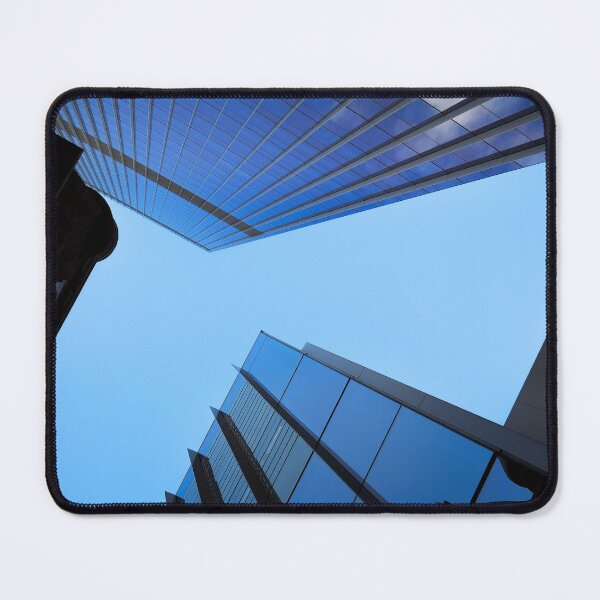 Item preview, ABSTRACT PHOTO, SHOWING BEAUTY OF BLUE SKY REFLECTING IN MODERN ARCHITECTURE  designed and sold by VEDAStyle.