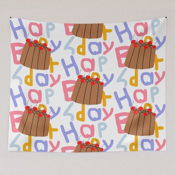 Item preview, Make a wish. Vintage cake with cherry designed and sold by Luamor.