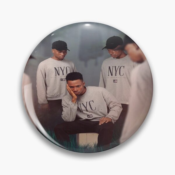 Item preview, Contemplative NYC Crew in Misty Forest designed and sold by PopLikePrint.
