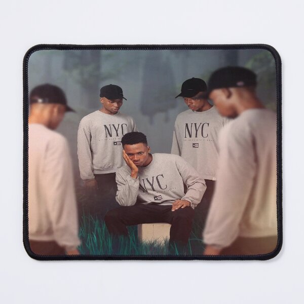 Item preview, Contemplative NYC Crew in Misty Forest designed and sold by PopLikePrint.