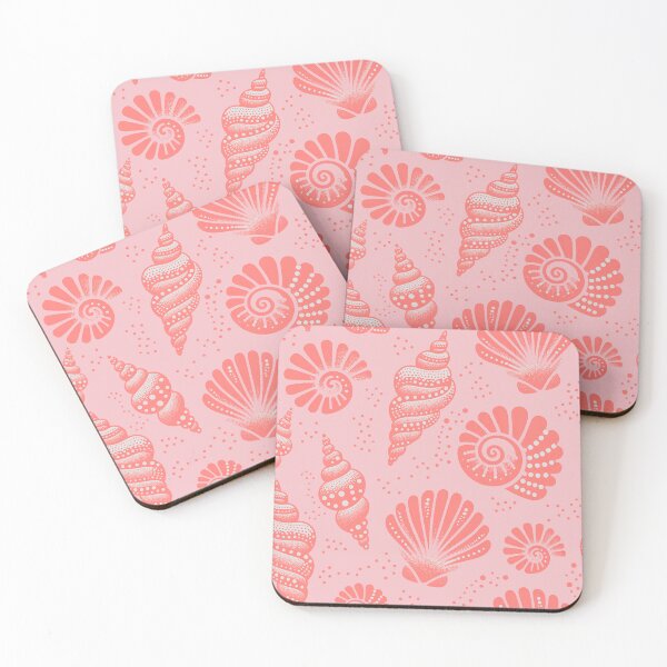Item preview, Seashells Coral designed and sold by SilverPegasus.