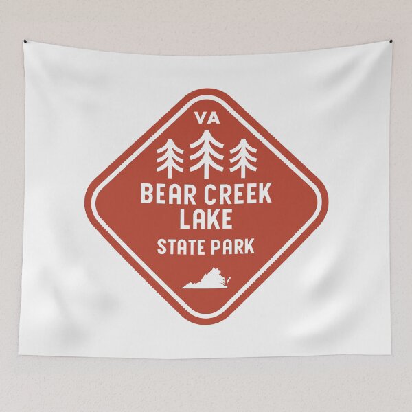 Item preview, Bear Creek Lake State Park Virginia Rhombus designed and sold by bivenart.