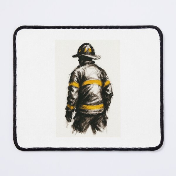 Item preview, Fire brigade in action – expression in color and form designed and sold by elisabethtem.
