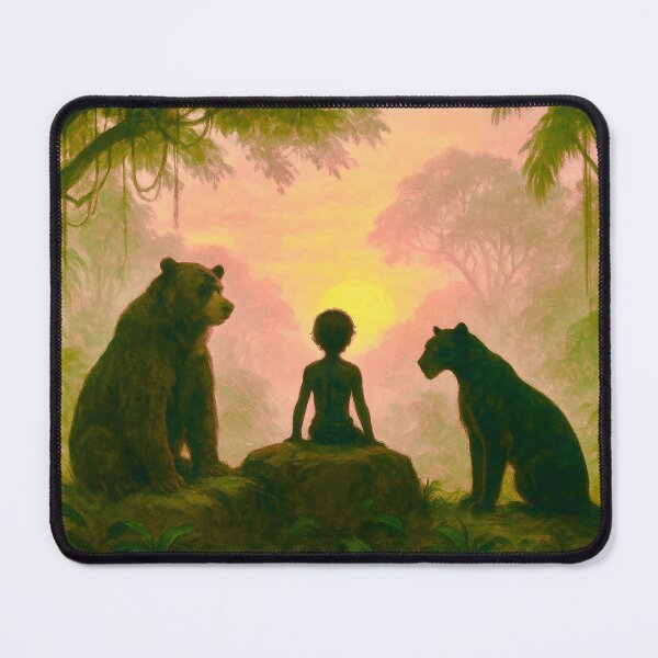 Item preview, The Jungle Book: Mowgli, Baloo and Bagheera designed and sold by Steffani Lehmann.