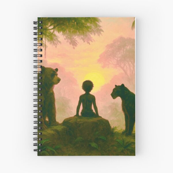 Item preview, The Jungle Book: Mowgli, Baloo and Bagheera designed and sold by Steffani Lehmann.