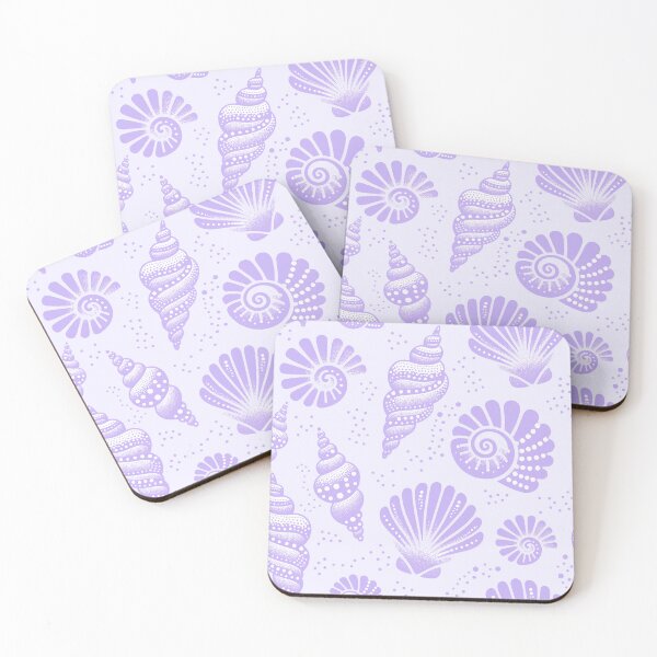 Item preview, Seashells Lavender designed and sold by SilverPegasus.