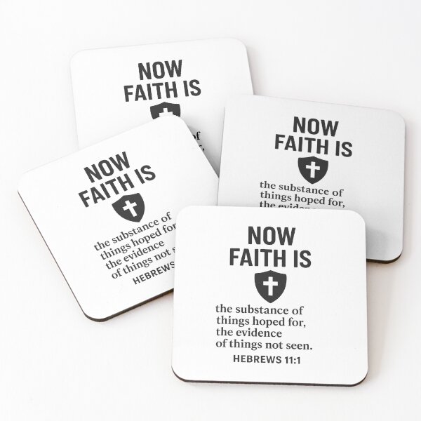 Item preview, NOW FAITH IS... designed and sold by TheWonkyEaselCo.