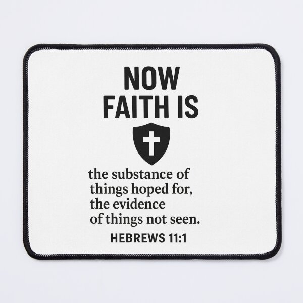 Item preview, NOW FAITH IS... designed and sold by TheWonkyEaselCo.