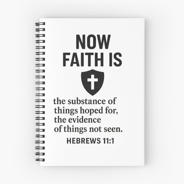 Item preview, NOW FAITH IS... designed and sold by TheWonkyEaselCo.