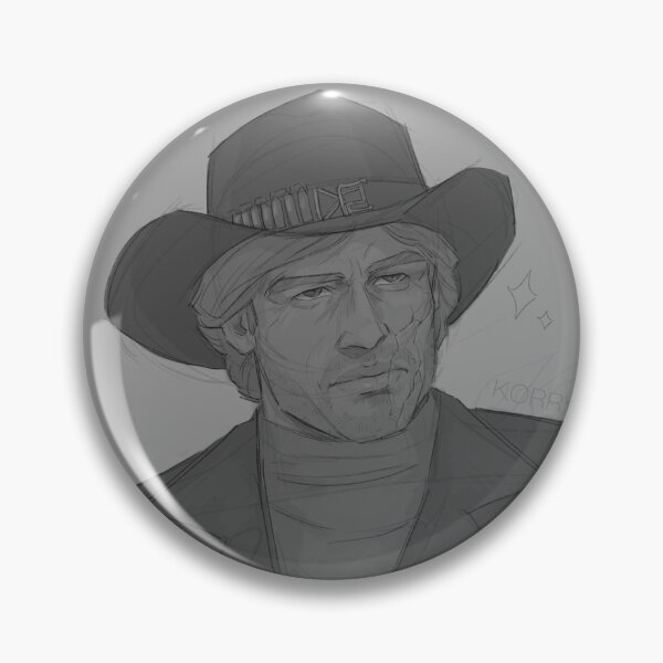 Item preview, 'Cowboys.' | Russell Button Pin designed and sold by Iirokaaaa.