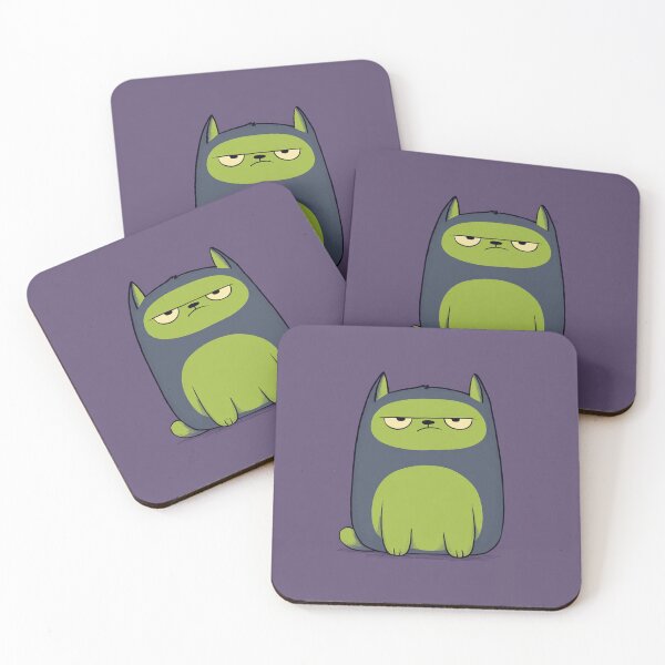 Item preview, Grumbles Purple Cat likes you.  designed and sold by Zen Candy 3000 Travis Nicholas Zariwny.