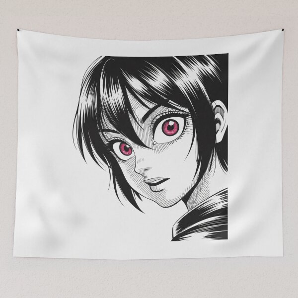 Artikelvorschau, Anime Mädchen Augen Wild Manga entworfen und verkauft von SignumShop.