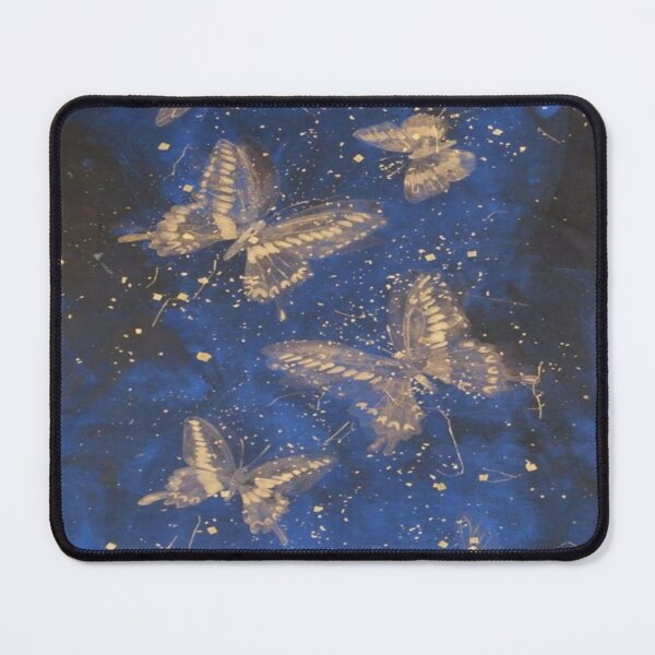 Item preview, Unique psyche gold butterfly drawing designed and sold by NivyasArtistry.