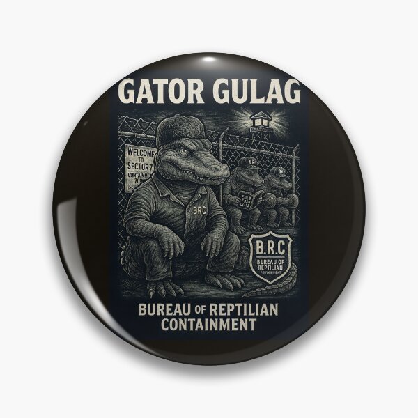 Item preview, Alligator Alcatraz - BRC designed and sold by PoliticalArtist.